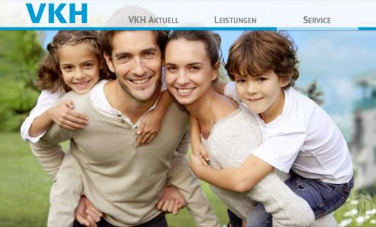 VKH Versicherung Website