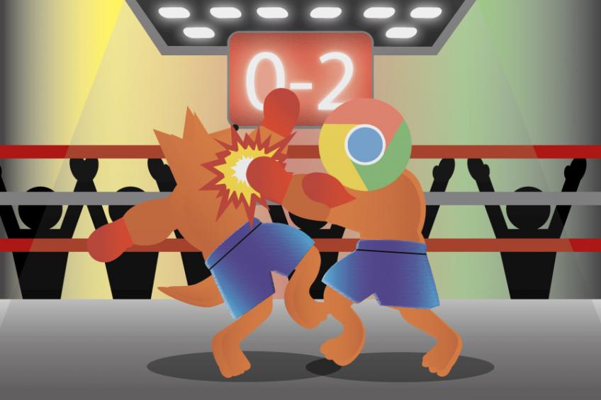 Chrome vs. Firefox 0:2